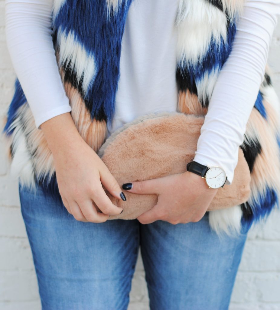 How to Style a Fur Vest