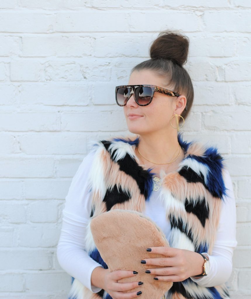 How to Style a Fur Vest