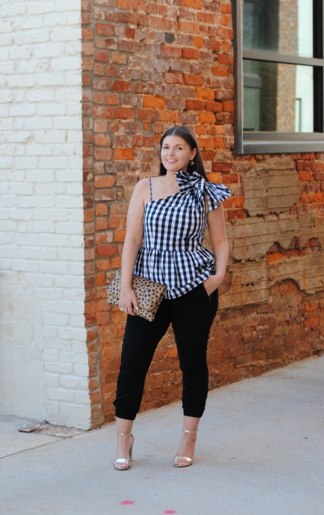 Gingham Peplum Top for Spring @julia.marie.b #targetstyle