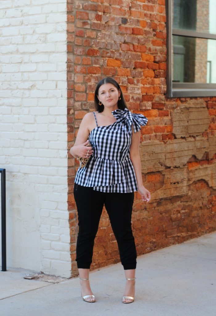 Gingham Peplum Top for Spring @julia.marie.b #targetstyle