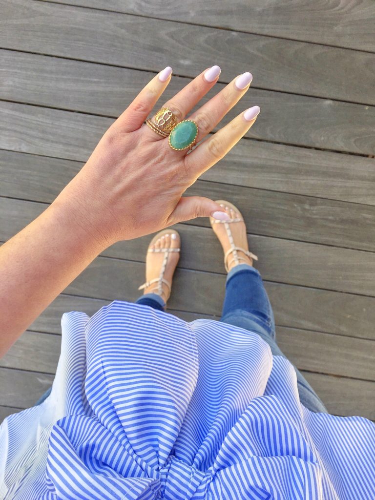 Summer Fashion: Monogram Ring @julia.marie.b