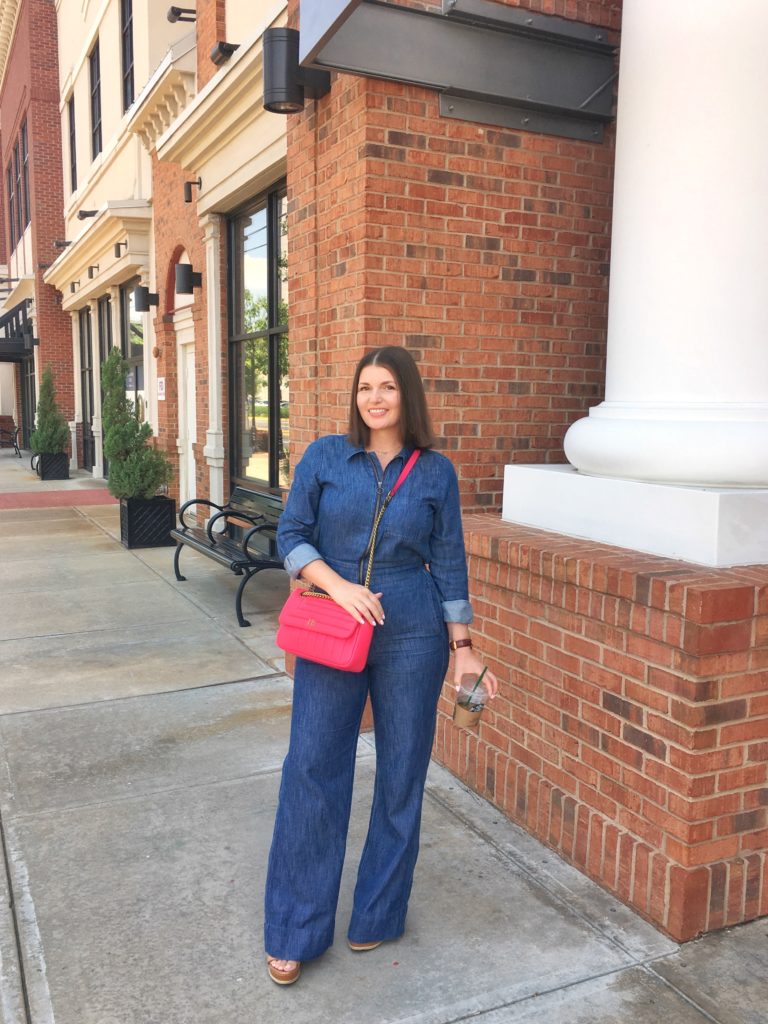 Madewell Denim Jumpsuit @julia.marie.b