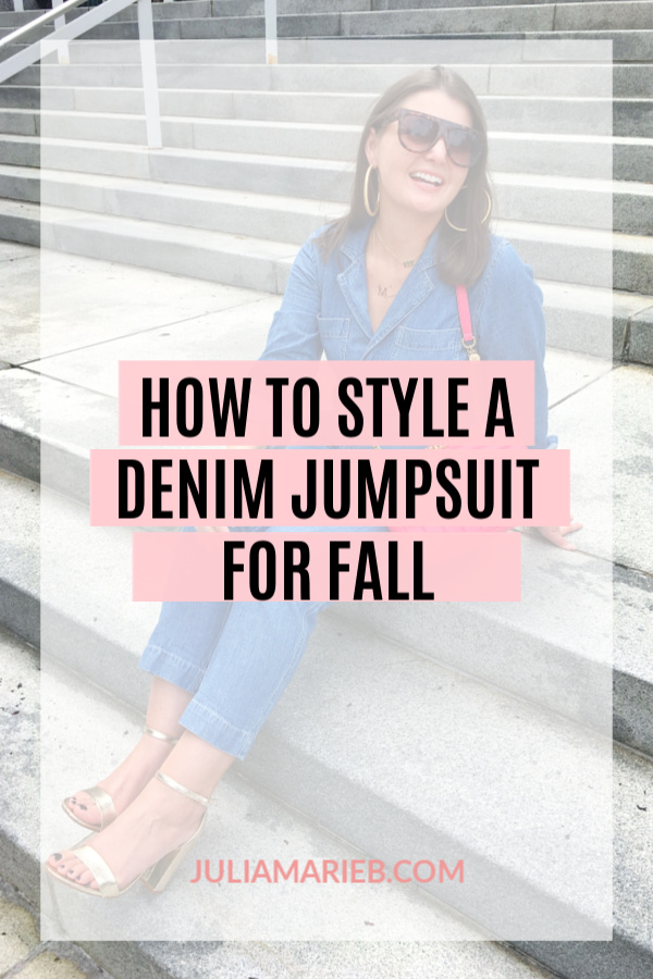 FALL FASHION: DENIM JUMPSUIT @julia.marie.b