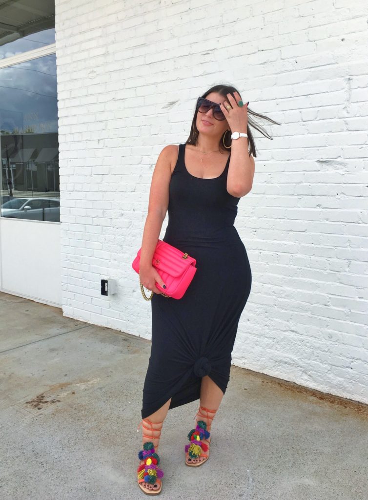 SPRING OUTFIT: 9 WAYS TO WEAR ALL BLACK FOR SPRING @julia.marie.b