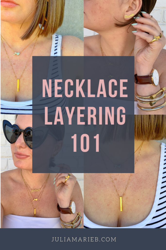 HOW TO LAYER NECKLACE @julia.marie.b