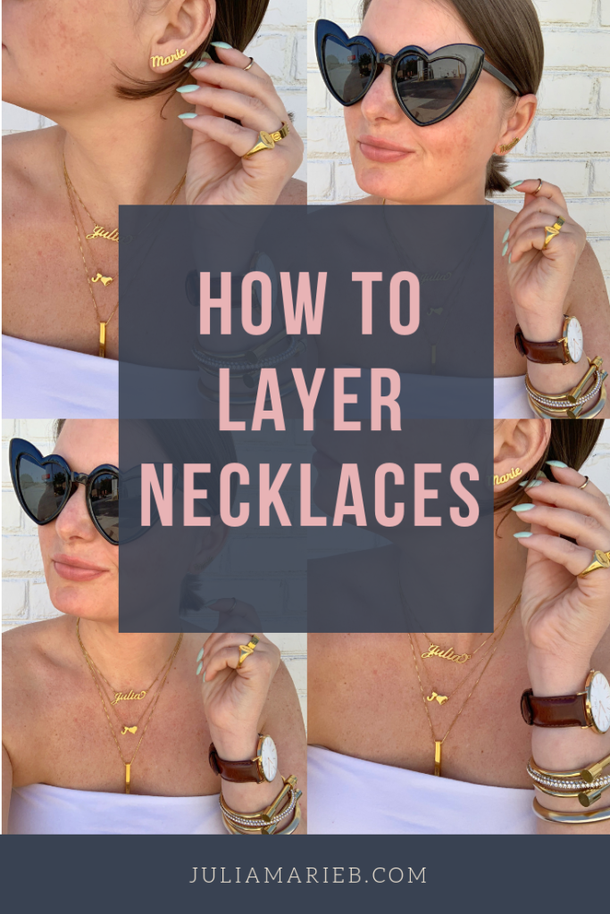 HOW TO LAYER NECKLACE @julia.marie.b