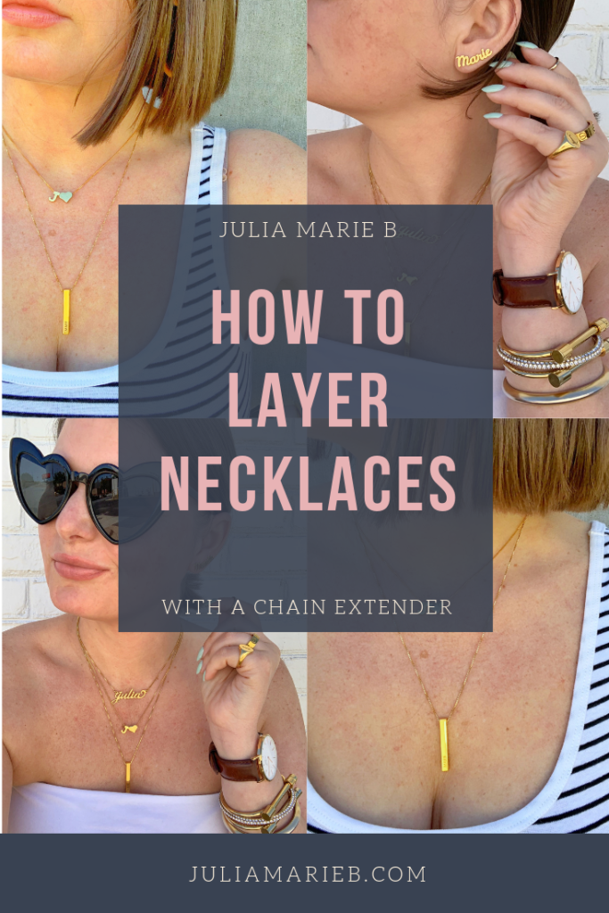 HOW TO LAYER NECKLACE @julia.marie.b