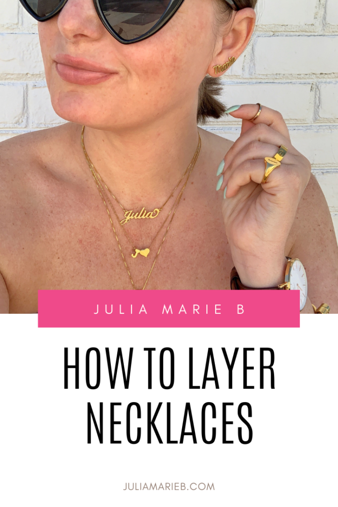 HOW TO LAYER NECKLACE @julia.marie.b