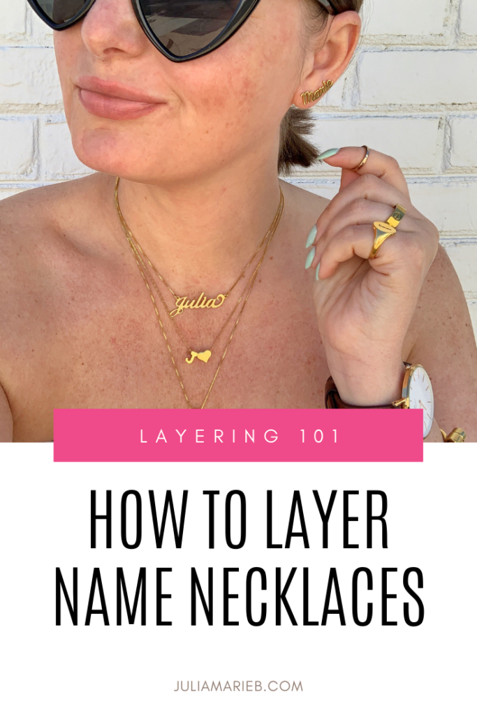 HOW TO LAYER NECKLACE @julia.marie.b