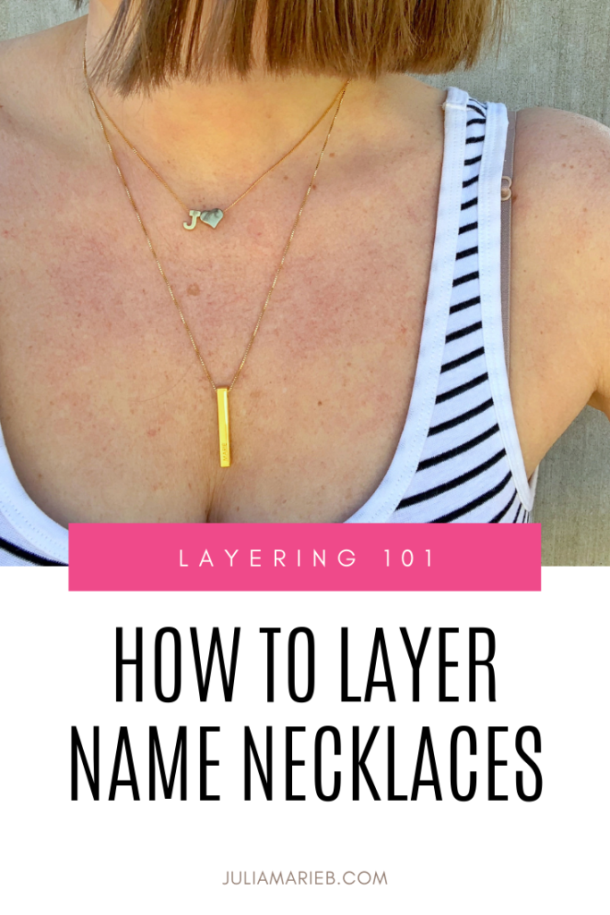 HOW TO LAYER NECKLACE @julia.marie.b