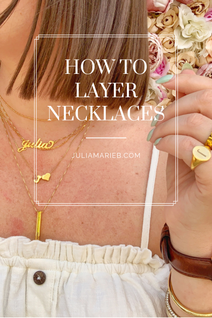 HOW TO LAYER NECKLACES. READ MORE HERE: http://www.juliamarieb.com/2019/04/30/how-to-layer-necklaces-utilize-a-chain-extender/ @julia.marie.b