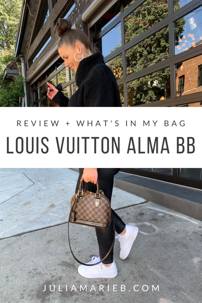 What's in My Bag  Alma BB Louis Vuitton 