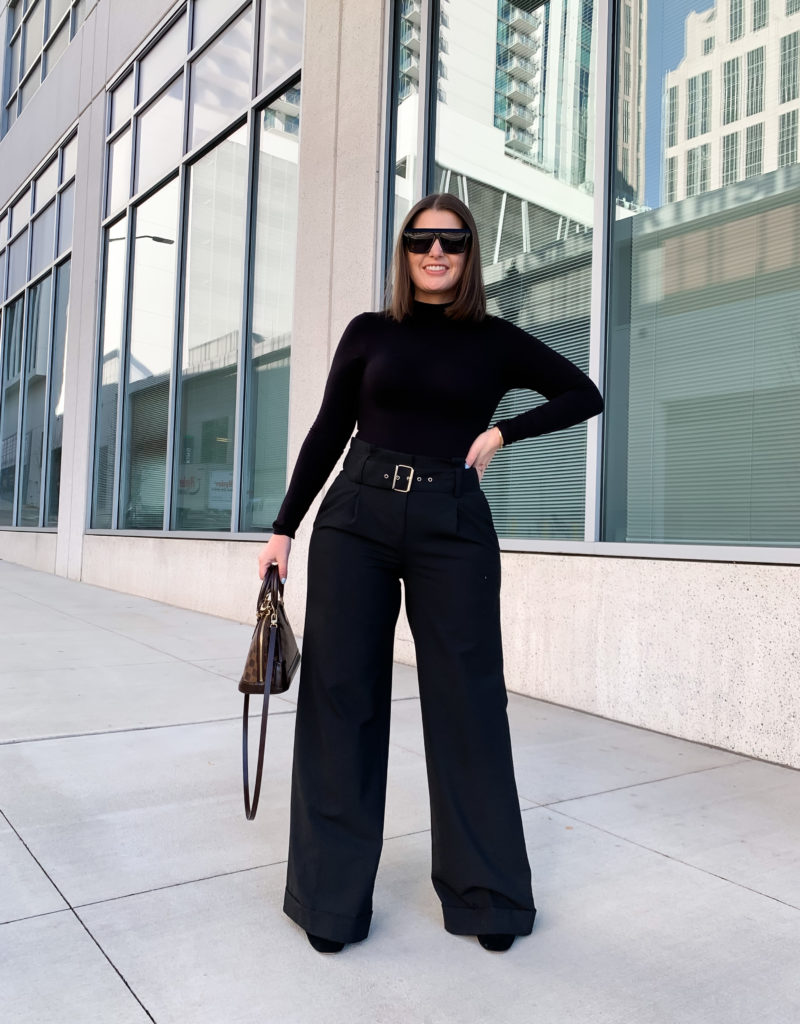 How to Wear High Waisted Wide Leg Pants