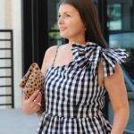 Gingham Peplum Top for Spring @julia.marie.b #targetstyle