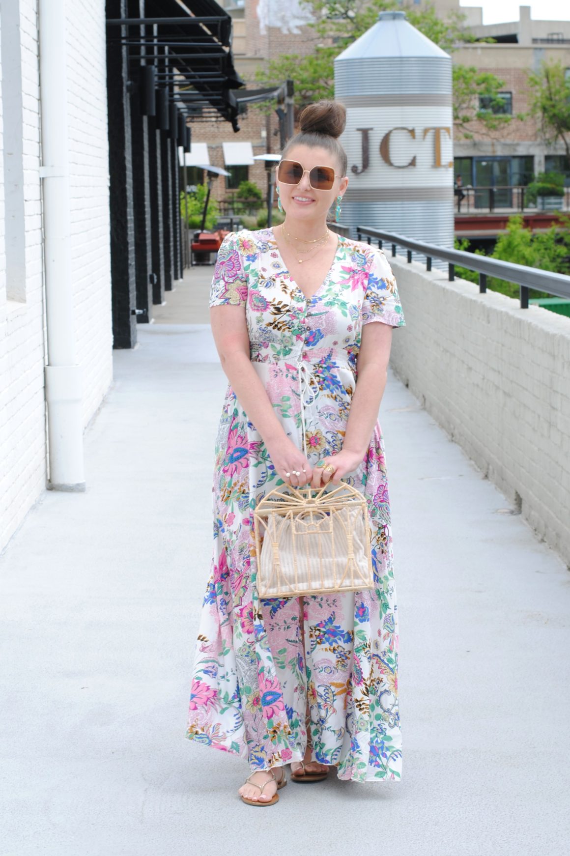 Spring Fashion: Floral Maxi Dress