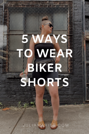 5 WAYS TO STYLE BIKE SHORTS FOR SUMMER