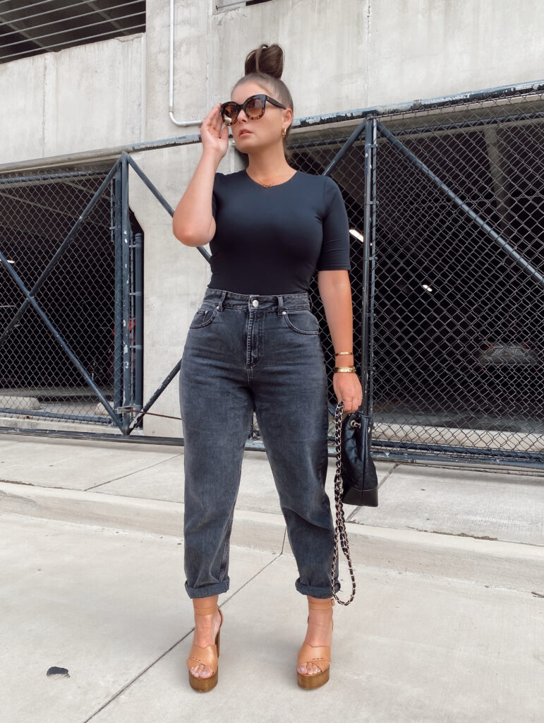 Top 92+ imagen black jeans outfit summer